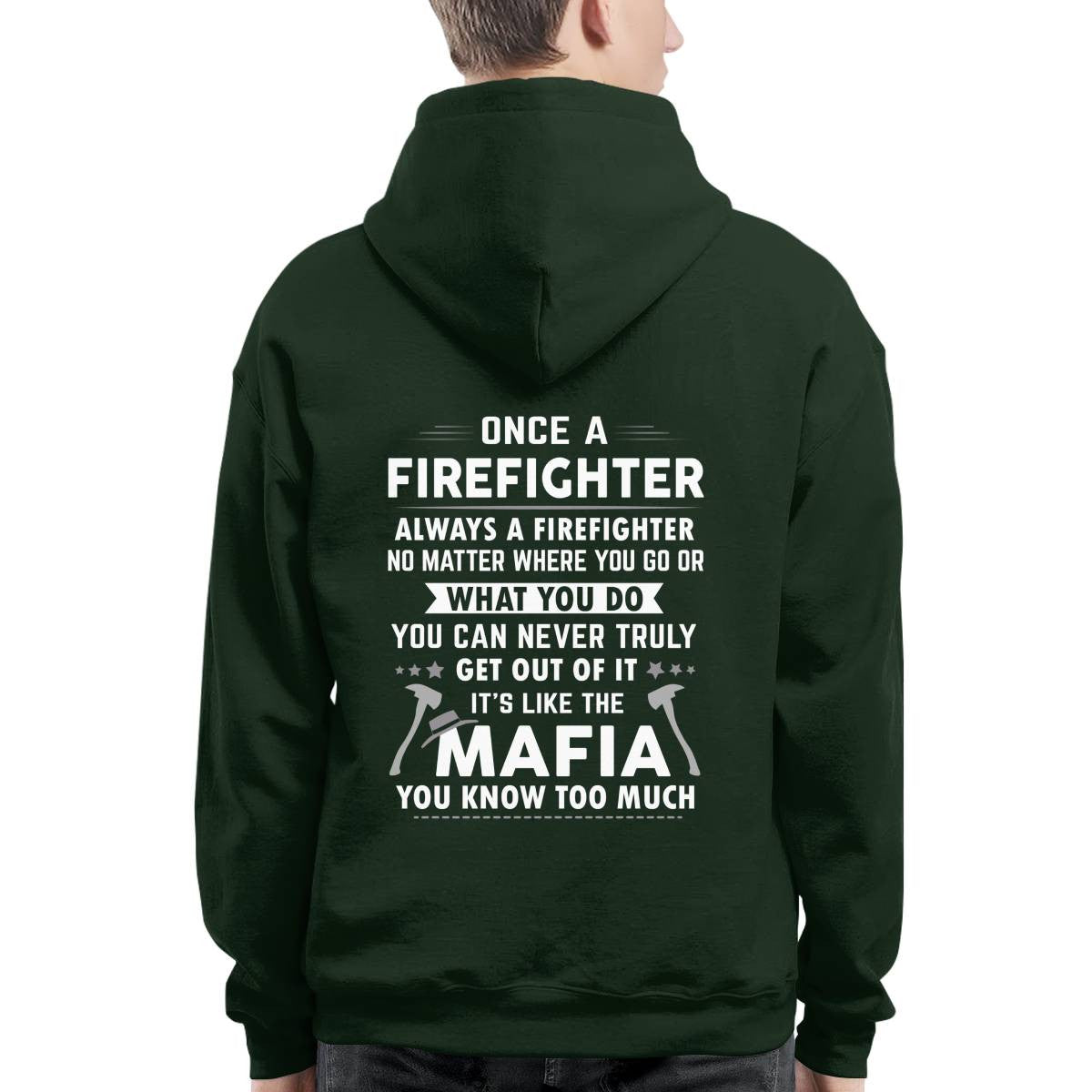 Awesome Firefighter-T-shirt - grunx260804-0156