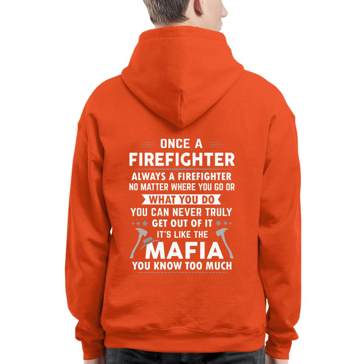 Awesome Firefighter-T-shirt - grunx260804-0156