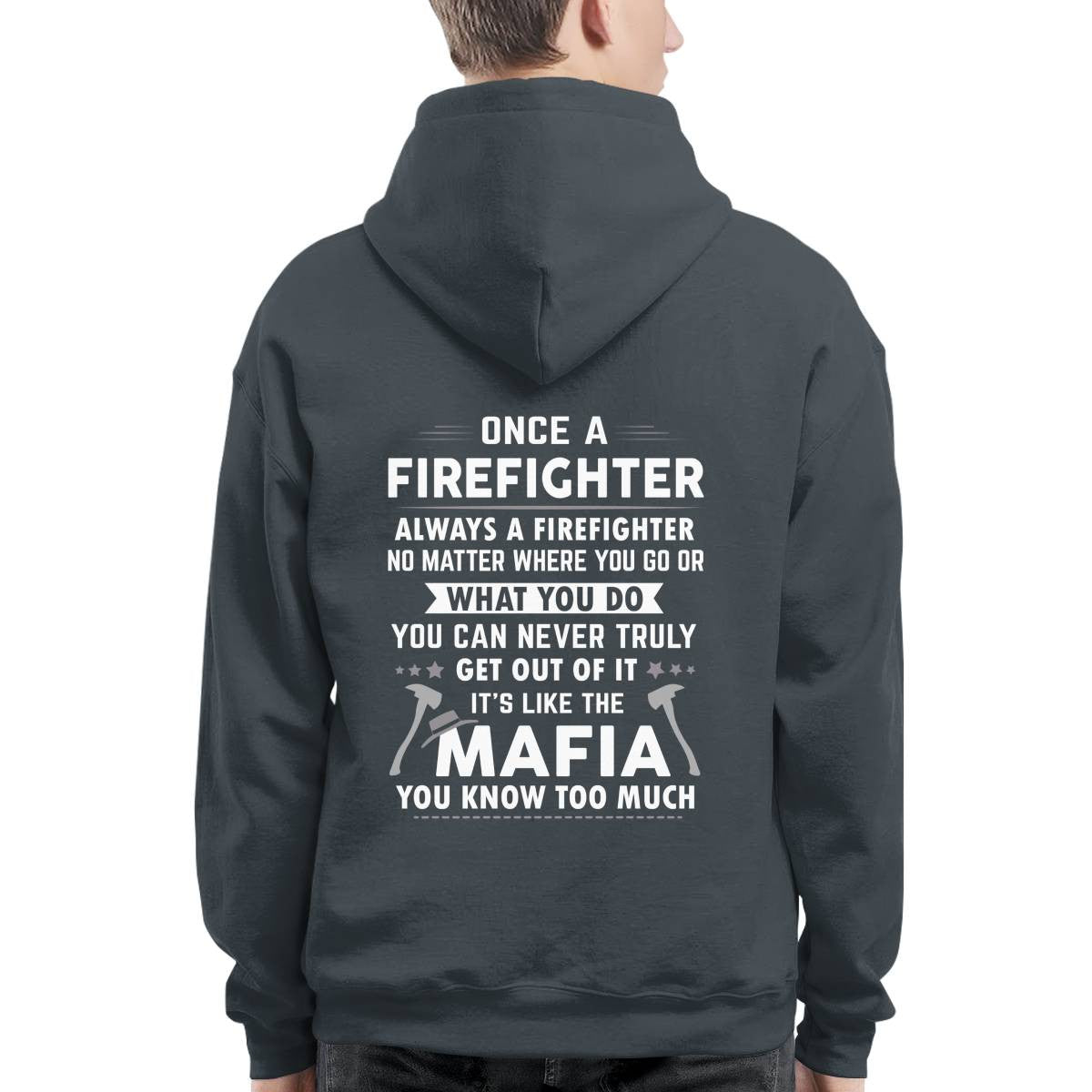 Awesome Firefighter-T-shirt - grunx260804-0156