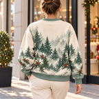 Personalized Winter Book Gnome Sweatshirt