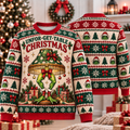 Unfor-Get-Table Christmas Frog Ugly Sweater