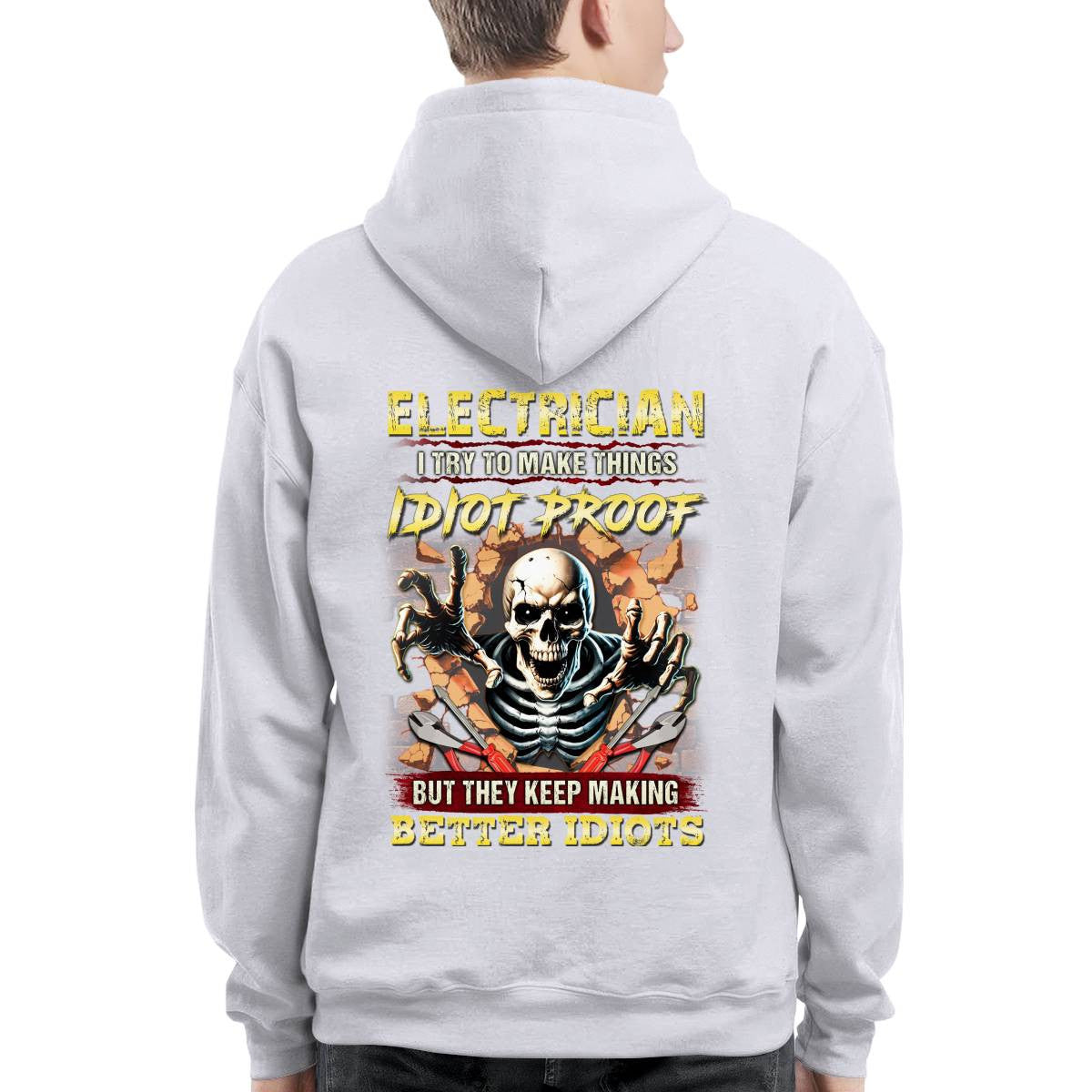 Awesome Electrician-T-shirt - grunx260804-0086