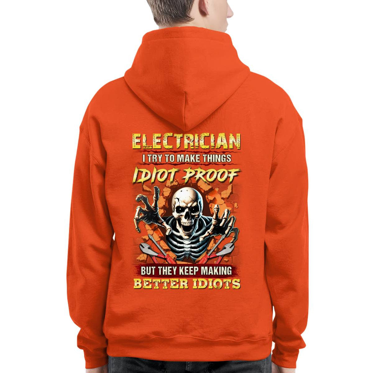 Awesome Electrician-T-shirt - grunx260804-0086