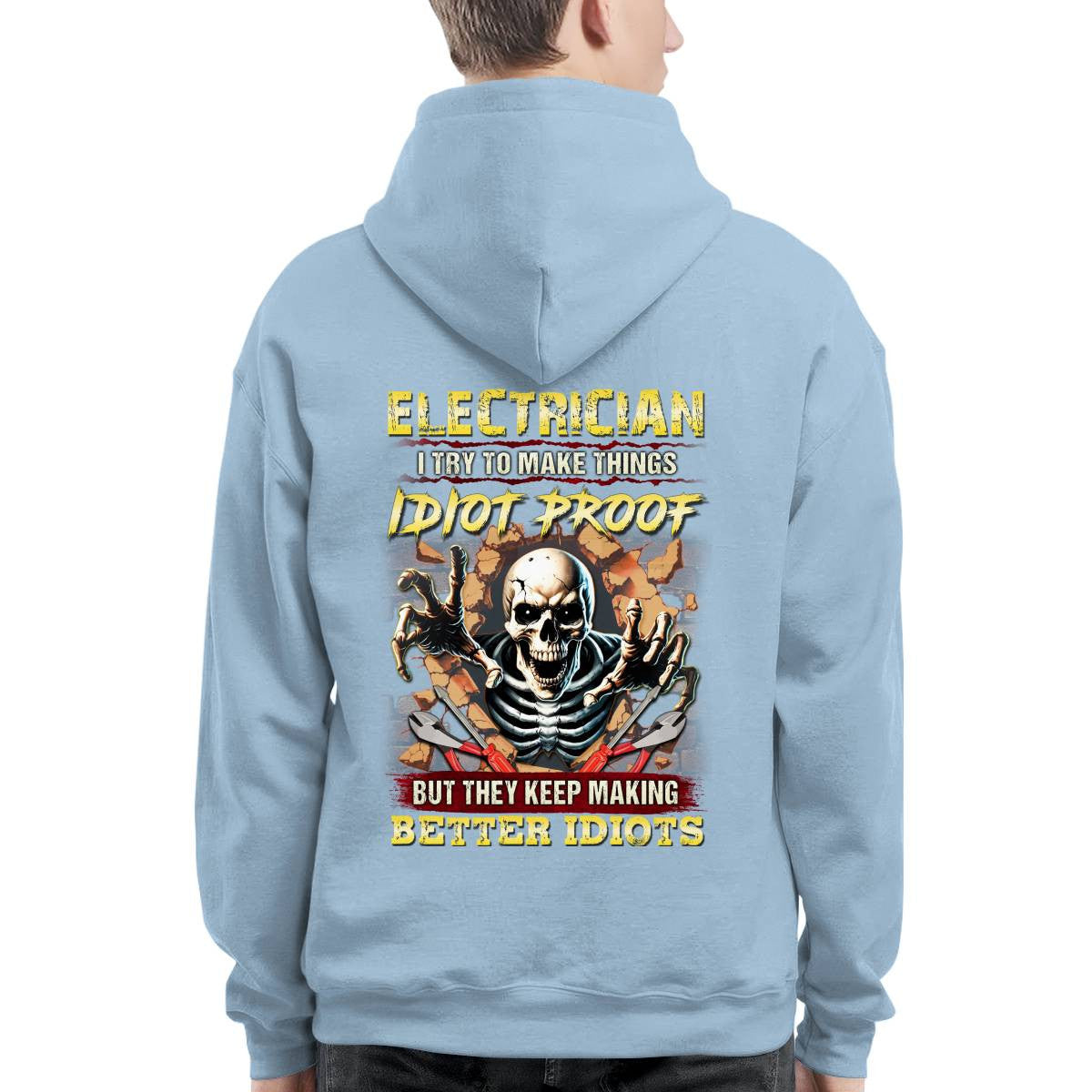 Awesome Electrician-T-shirt - grunx260804-0086