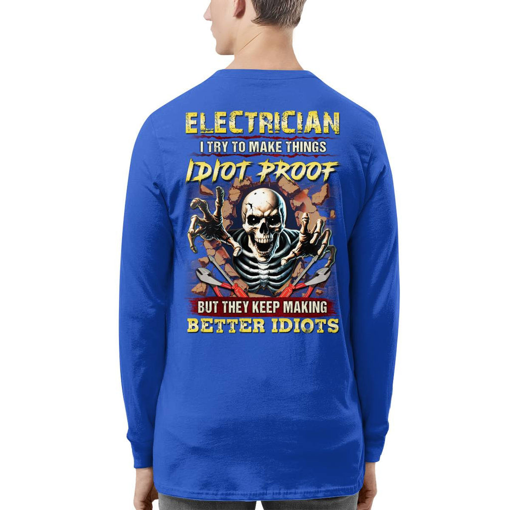 Awesome Electrician-T-shirt - grunx260804-0086