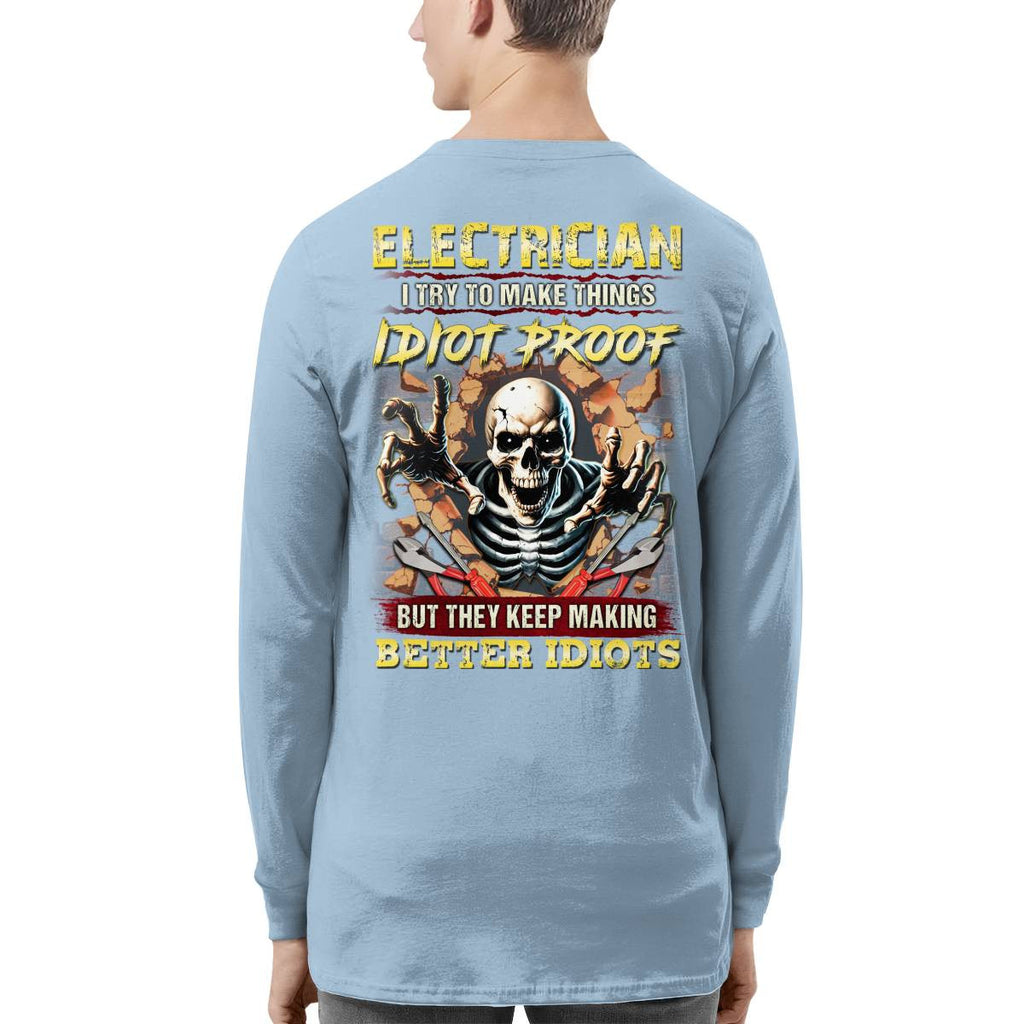 Awesome Electrician-T-shirt - grunx260804-0086