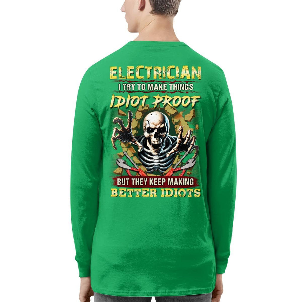 Awesome Electrician-T-shirt - grunx260804-0086