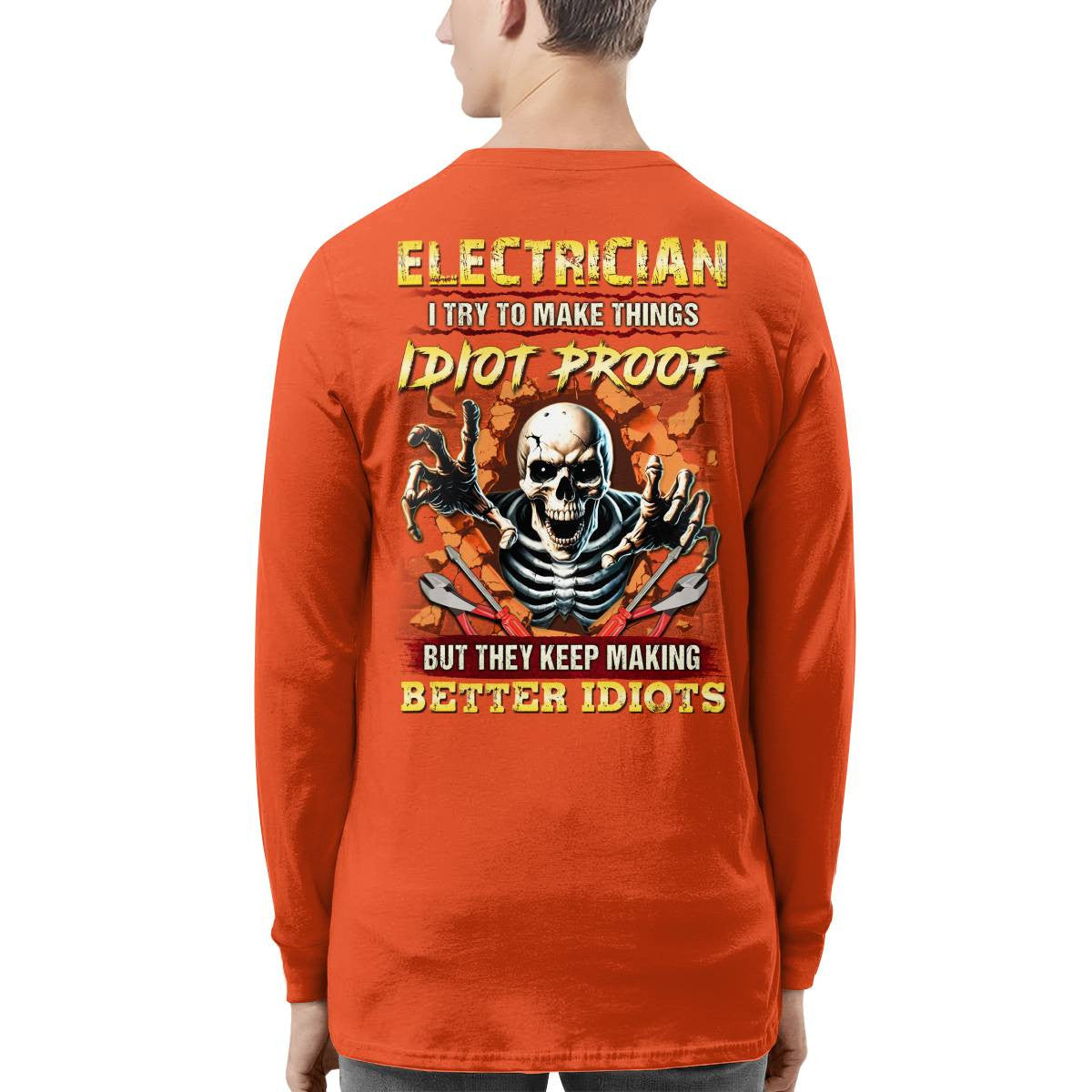 Awesome Electrician-T-shirt - grunx260804-0086