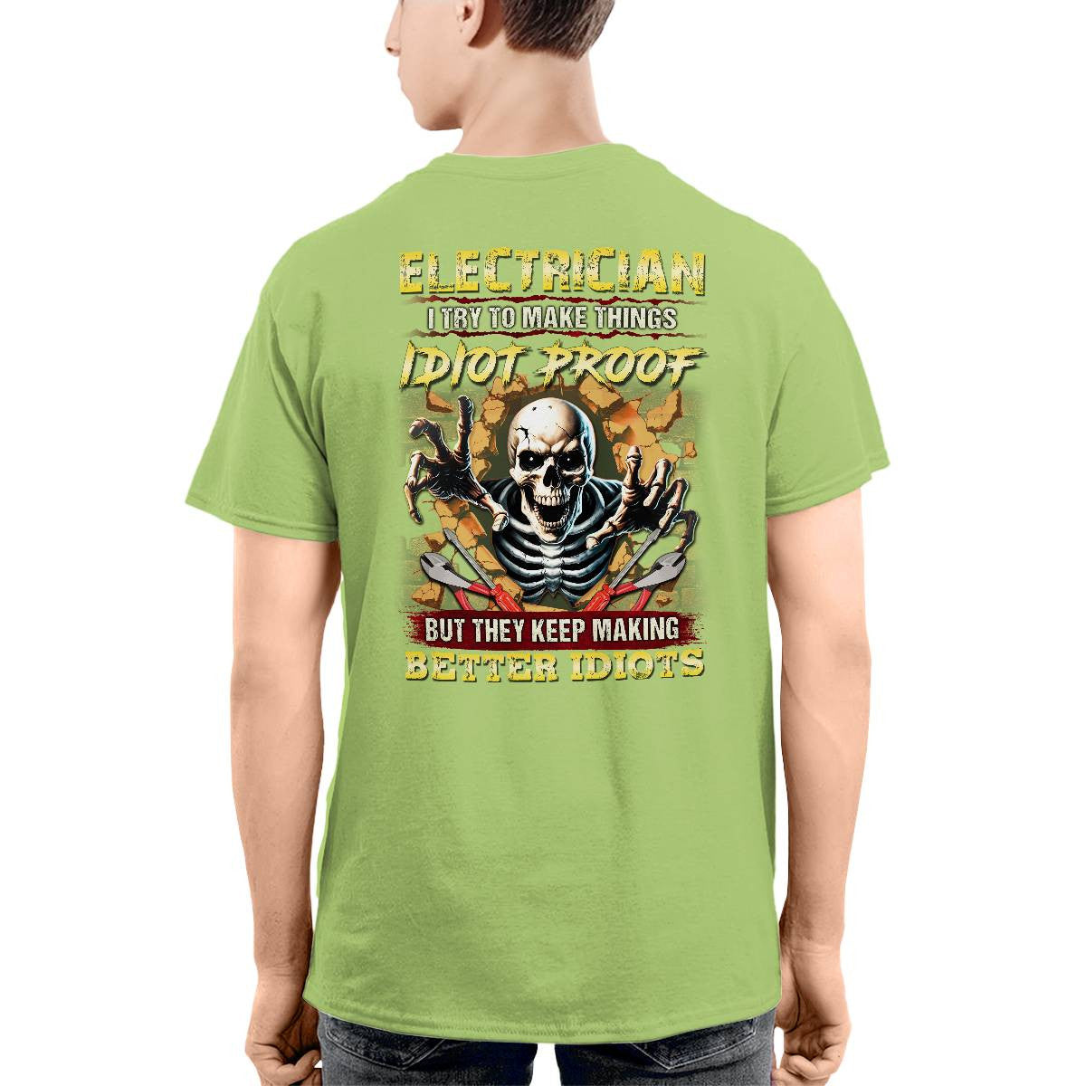 Awesome Electrician-T-shirt - grunx260804-0086