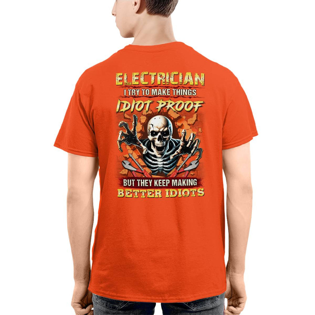 Awesome Electrician-T-shirt - grunx260804-0086