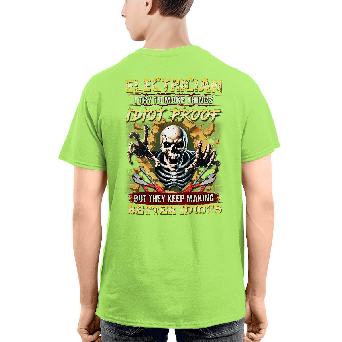Awesome Electrician-T-shirt - grunx260804-0086