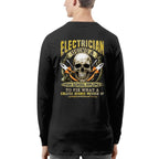 Awesome Electrician using a high school diploma-T-shirt - grunx260804-0087