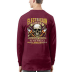 Awesome Electrician using a high school diploma-T-shirt - grunx260804-0087