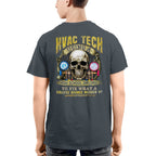 Awesome HVAC Tech using a high school diploma-T-shirt - grunx260804-0248