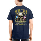 Awesome HVAC Tech using a high school diploma-T-shirt - grunx260804-0248