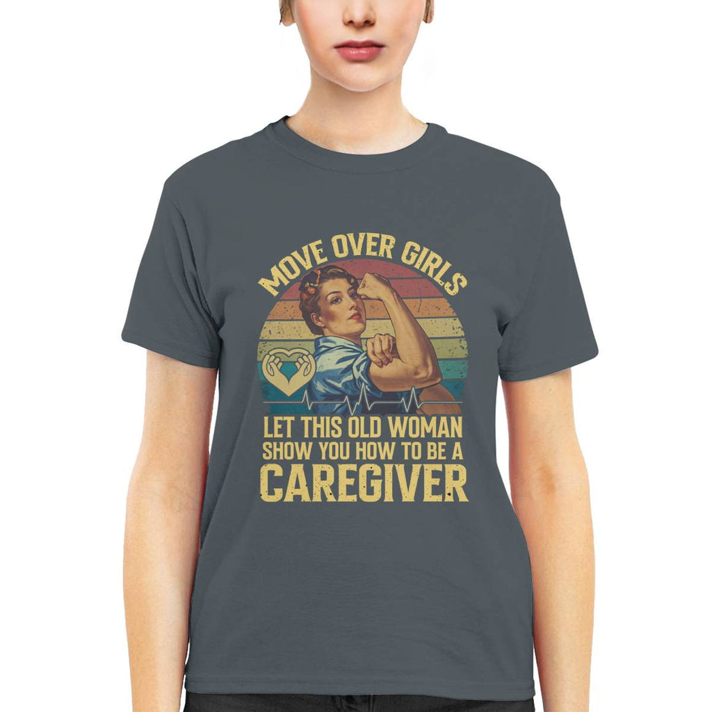 Awesome Caregiver-T-shirt-#F310824OVGIR2FCAREZ4