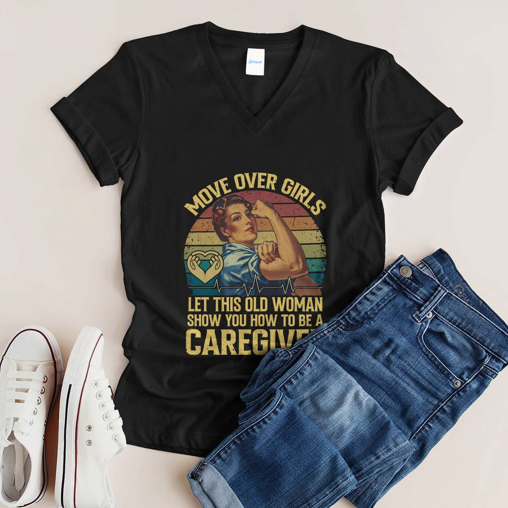 Awesome Caregiver-T-shirt-#F310824OVGIR2FCAREZ4