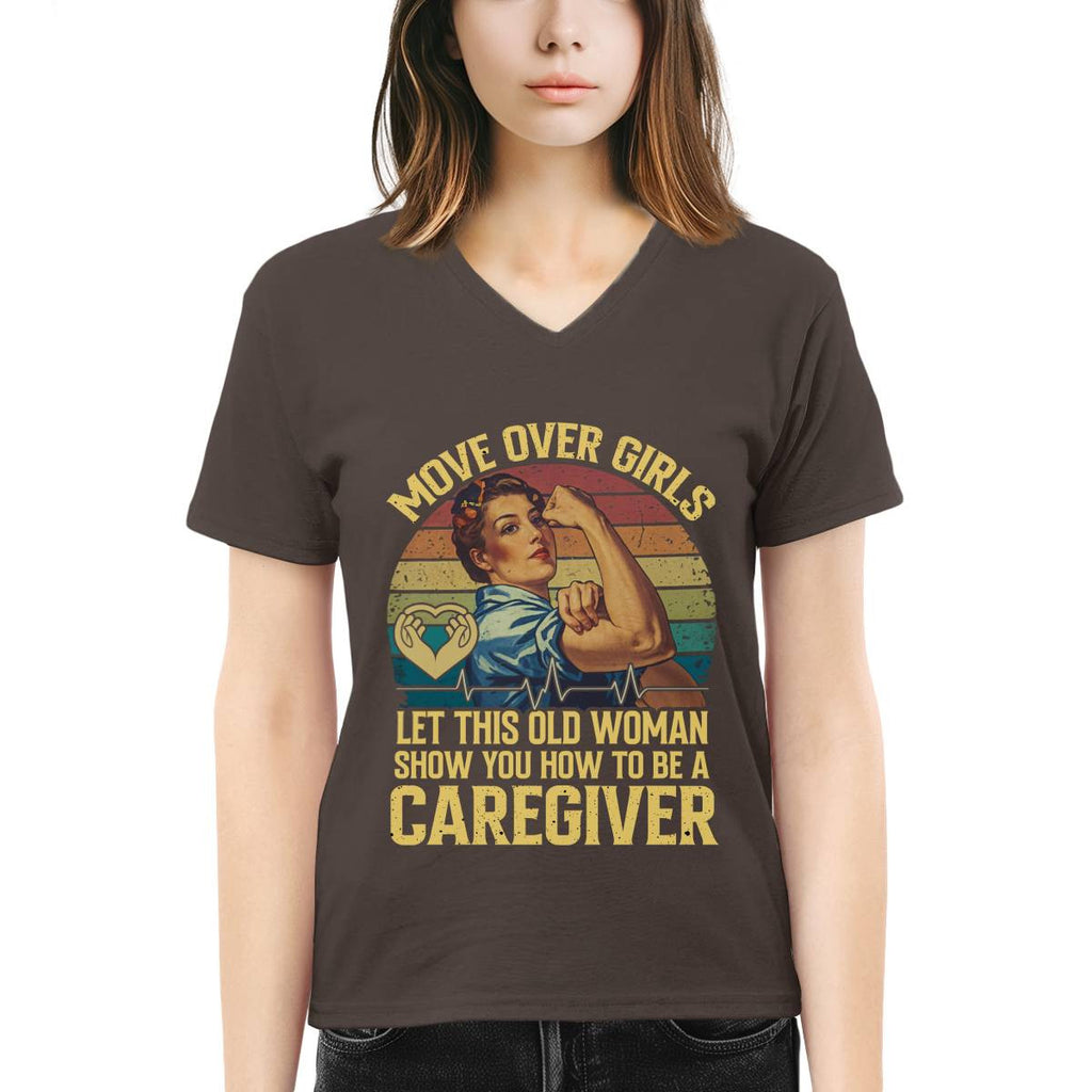 Awesome Caregiver-T-shirt-#F310824OVGIR2FCAREZ4