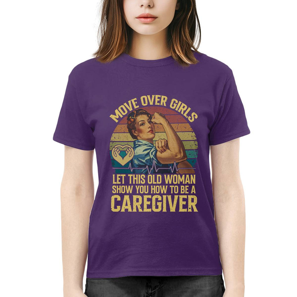 Awesome Caregiver-T-shirt-#F310824OVGIR2FCAREZ4