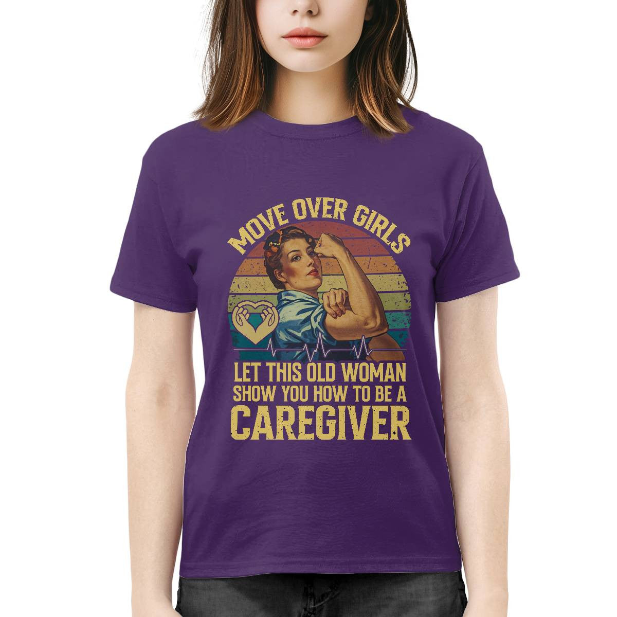 Awesome Caregiver-T-shirt-#F310824OVGIR2FCAREZ4