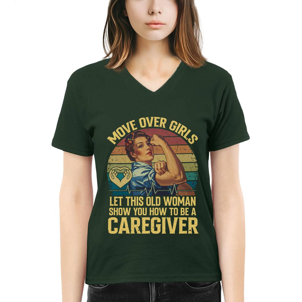 Awesome Caregiver-T-shirt-#F310824OVGIR2FCAREZ4