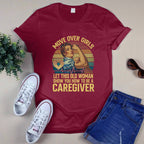 Awesome Caregiver-T-shirt-#F310824OVGIR2FCAREZ4