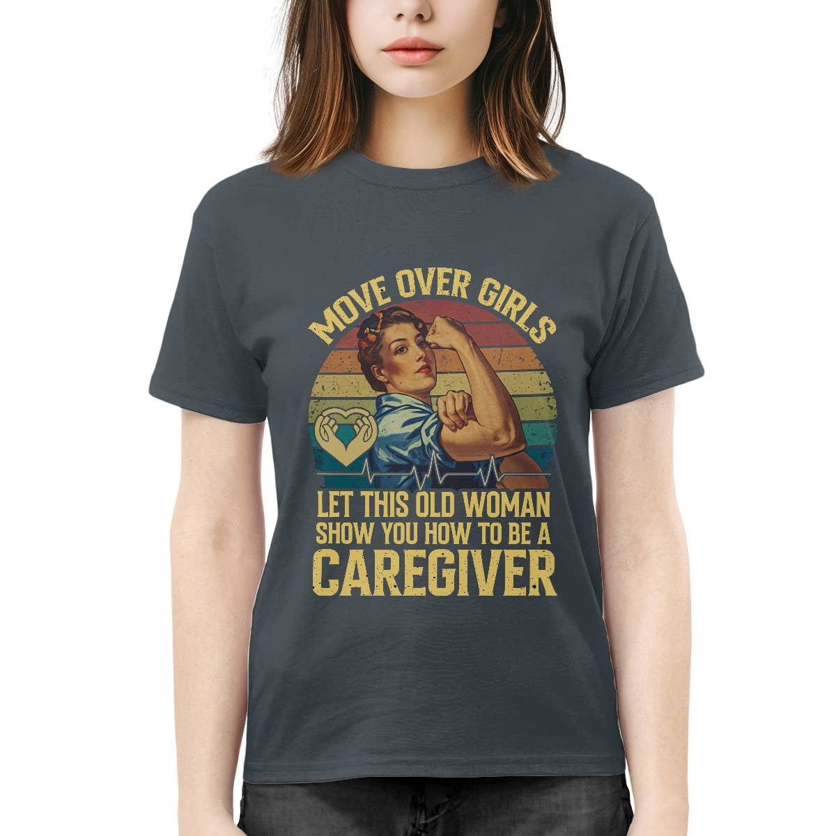 Awesome Caregiver-T-shirt-#F310824OVGIR2FCAREZ4