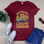 Awesome Caregiver-T-shirt-#F310824OVGIR2FCAREZ4