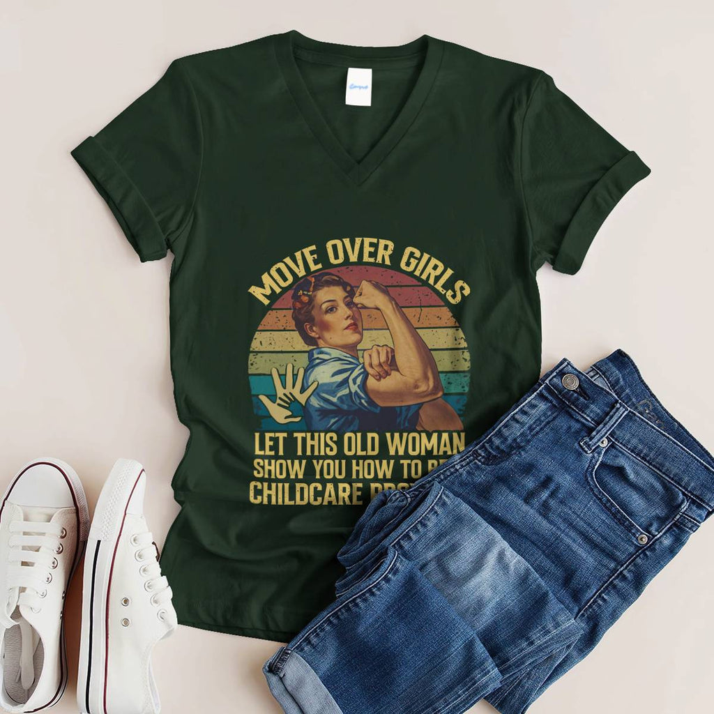 Awesome Childcare Provider-T-shirt-#F310824OVGIR2FCHPRZ4