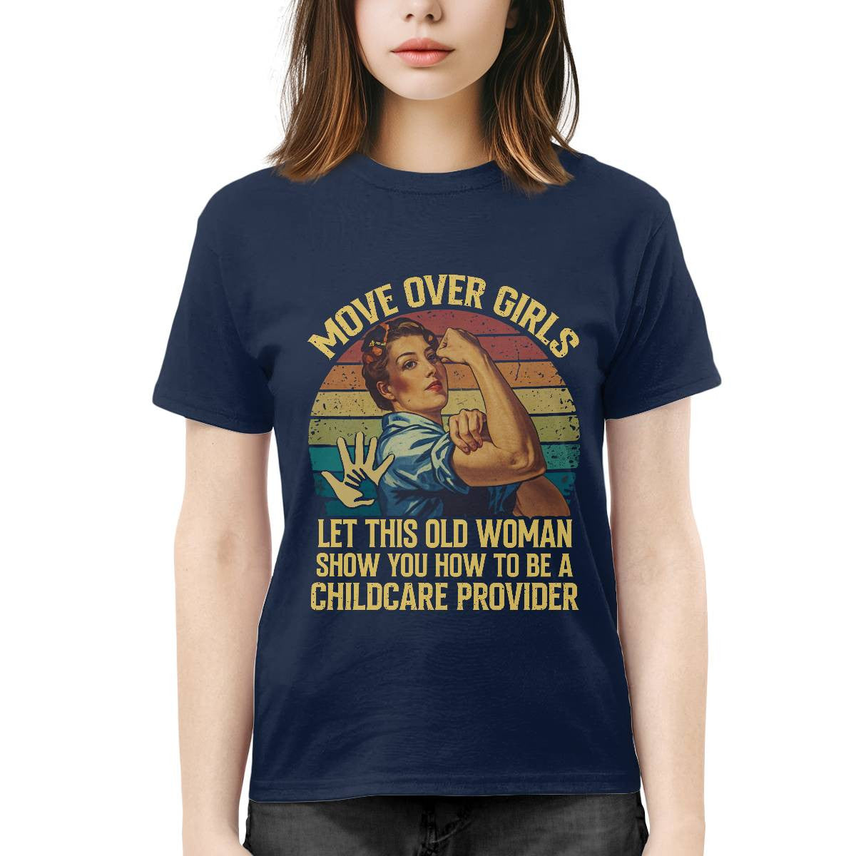 Awesome Childcare Provider-T-shirt-#F310824OVGIR2FCHPRZ4