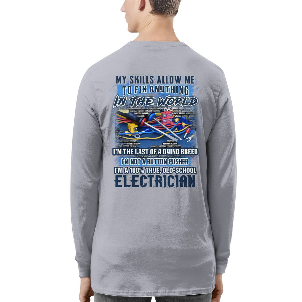 Awesome Electrician-T-shirt - grunx260804-0083