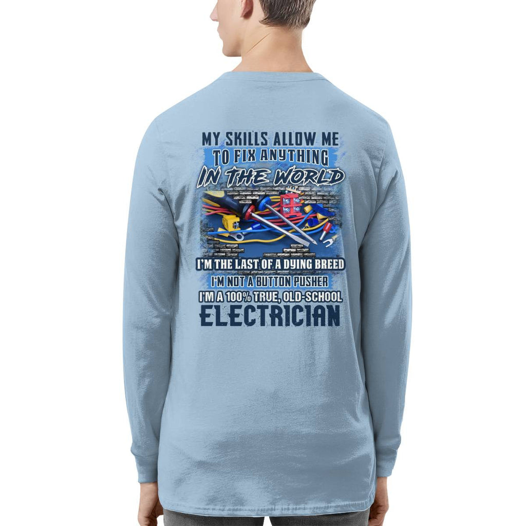 Awesome Electrician-T-shirt - grunx260804-0083