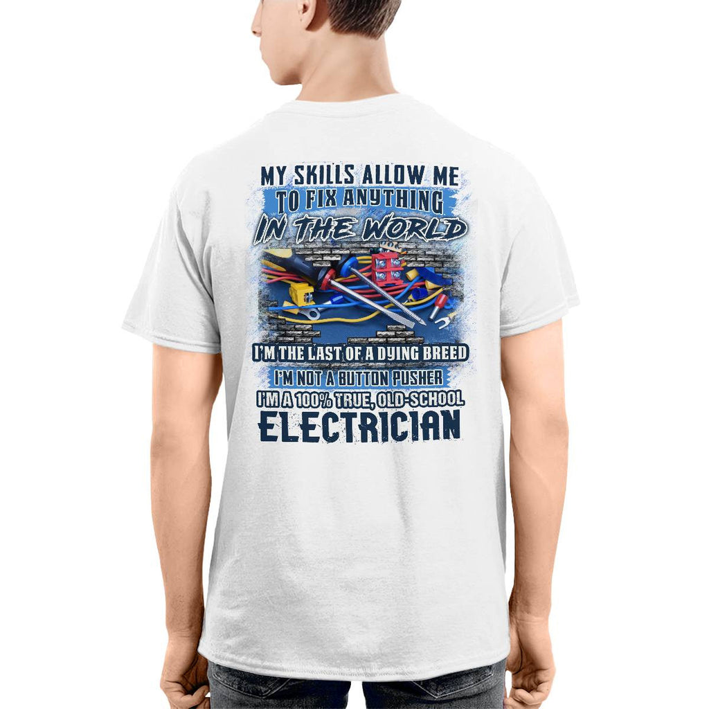 Awesome Electrician-T-shirt - grunx260804-0083