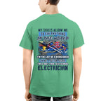 Awesome Electrician-T-shirt - grunx260804-0083
