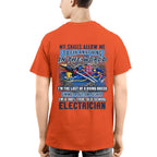 Awesome Electrician-T-shirt - grunx260804-0083