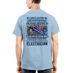 Awesome Electrician-T-shirt - grunx260804-0083
