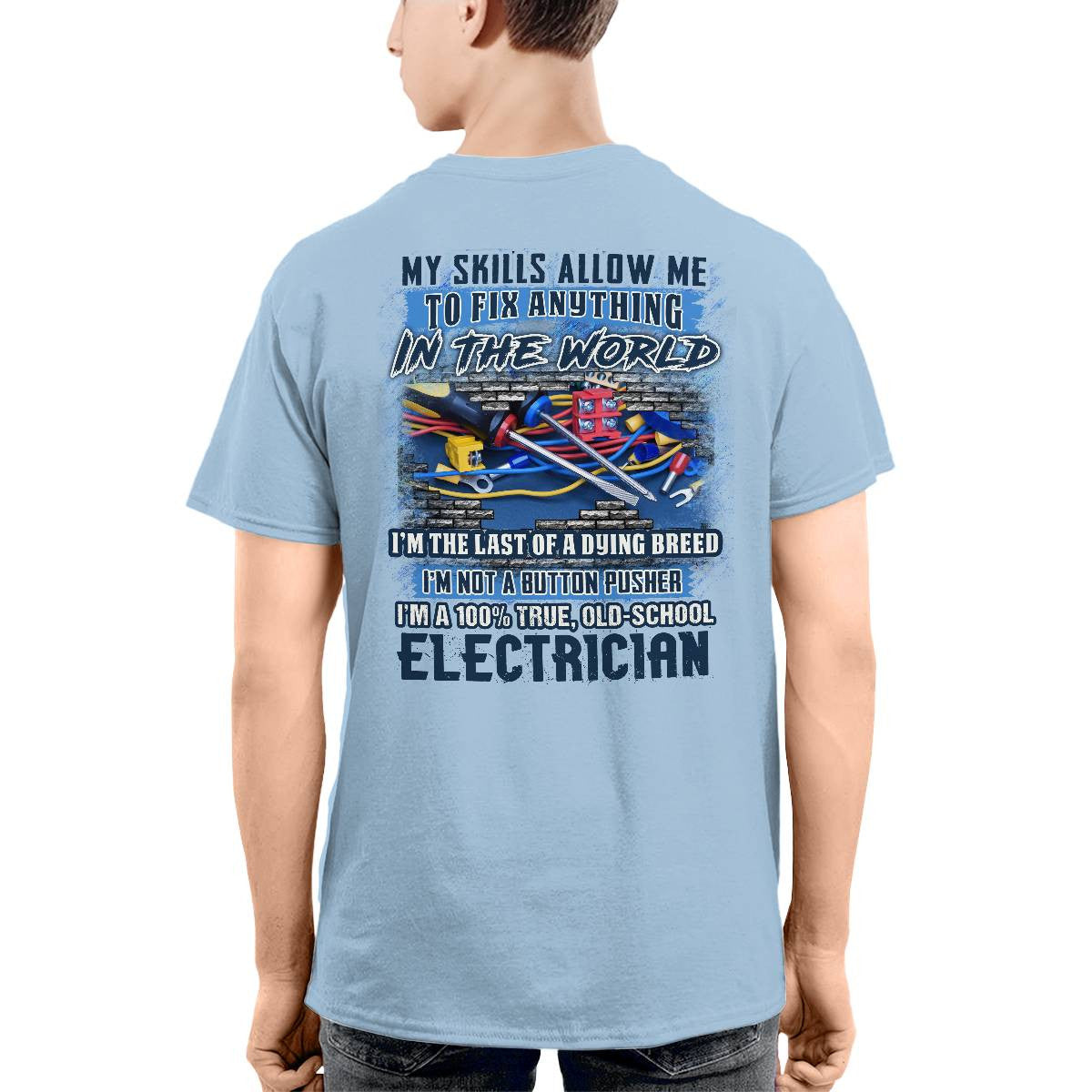 Awesome Electrician-T-shirt - grunx260804-0083