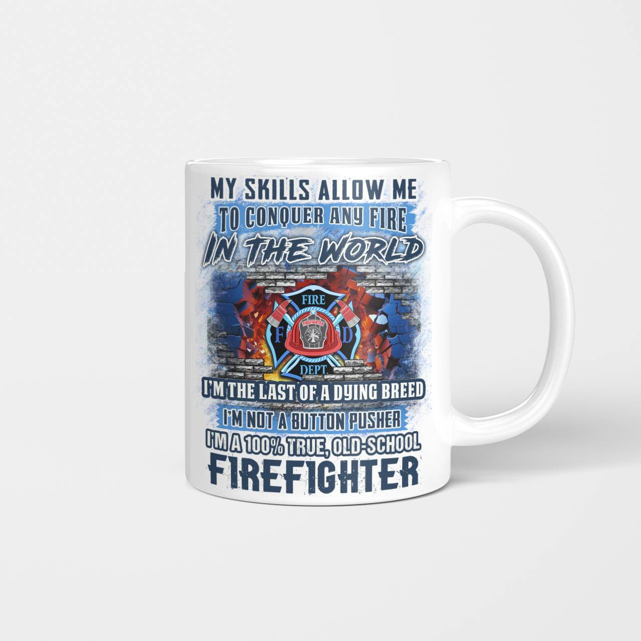 Awesome Firefighter-T-shirt - grunx260804-0154