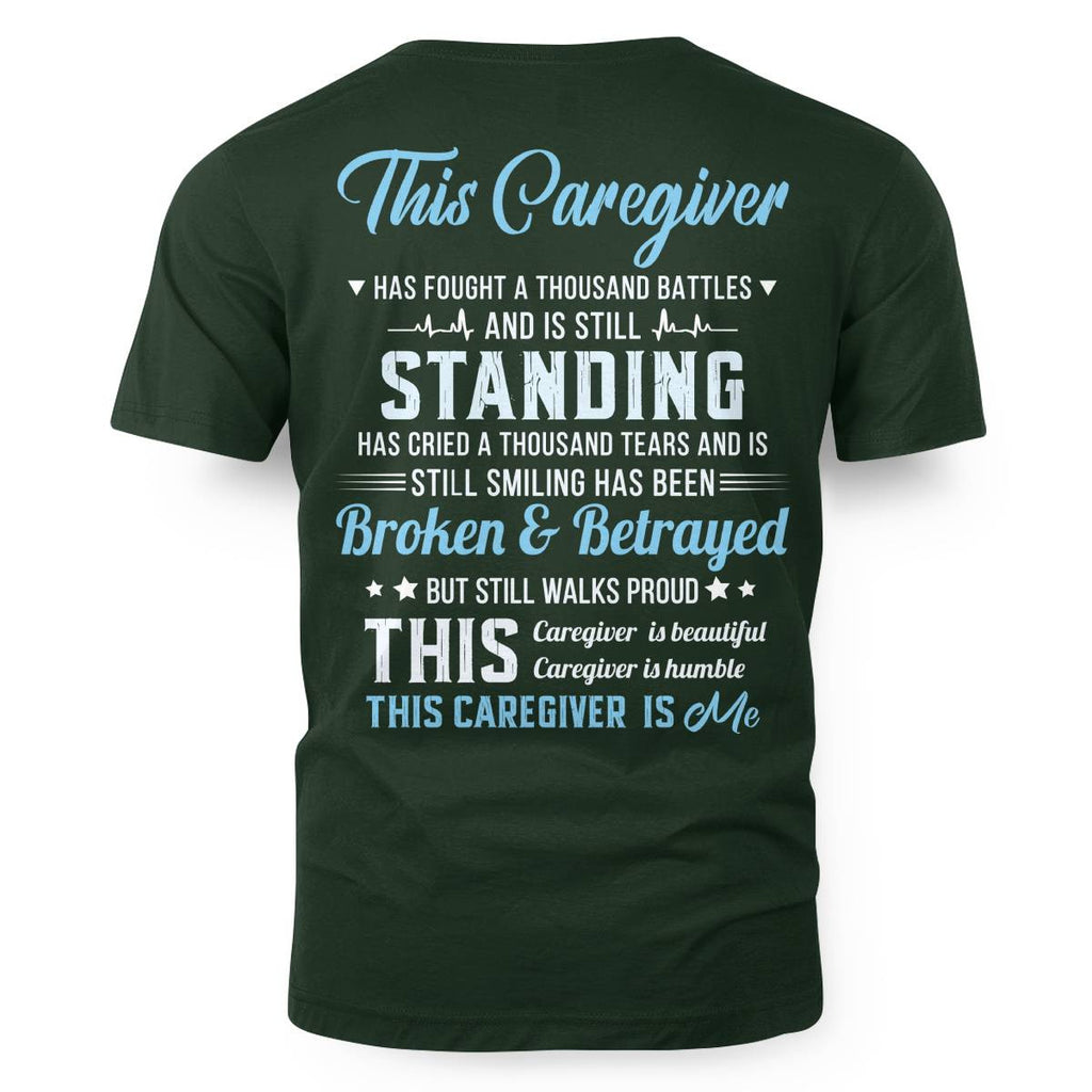Awesome Caregiver-T-shirt-#F250724SMLNG1BCAREZ8
