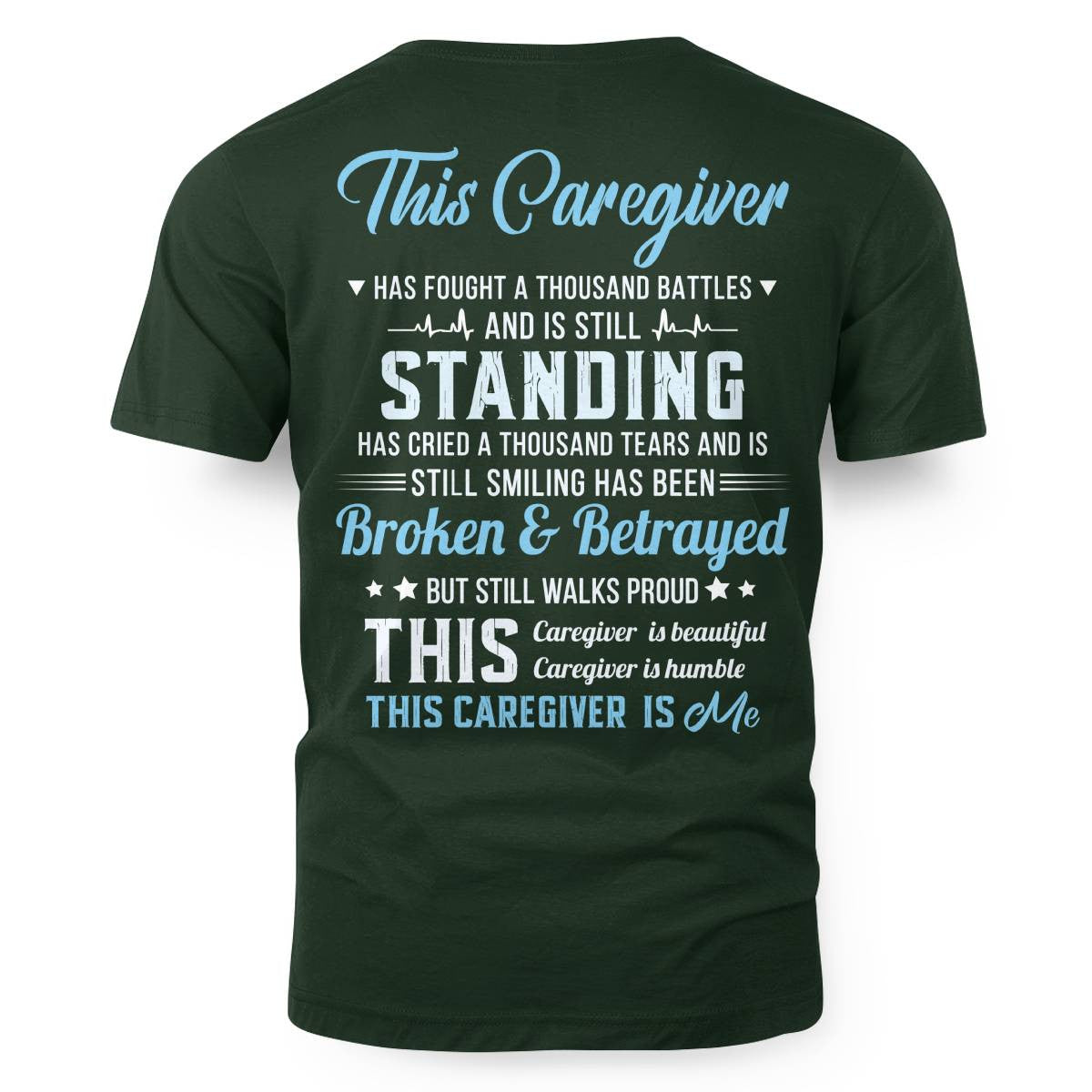 Awesome Caregiver-T-shirt-#F250724SMLNG1BCAREZ8