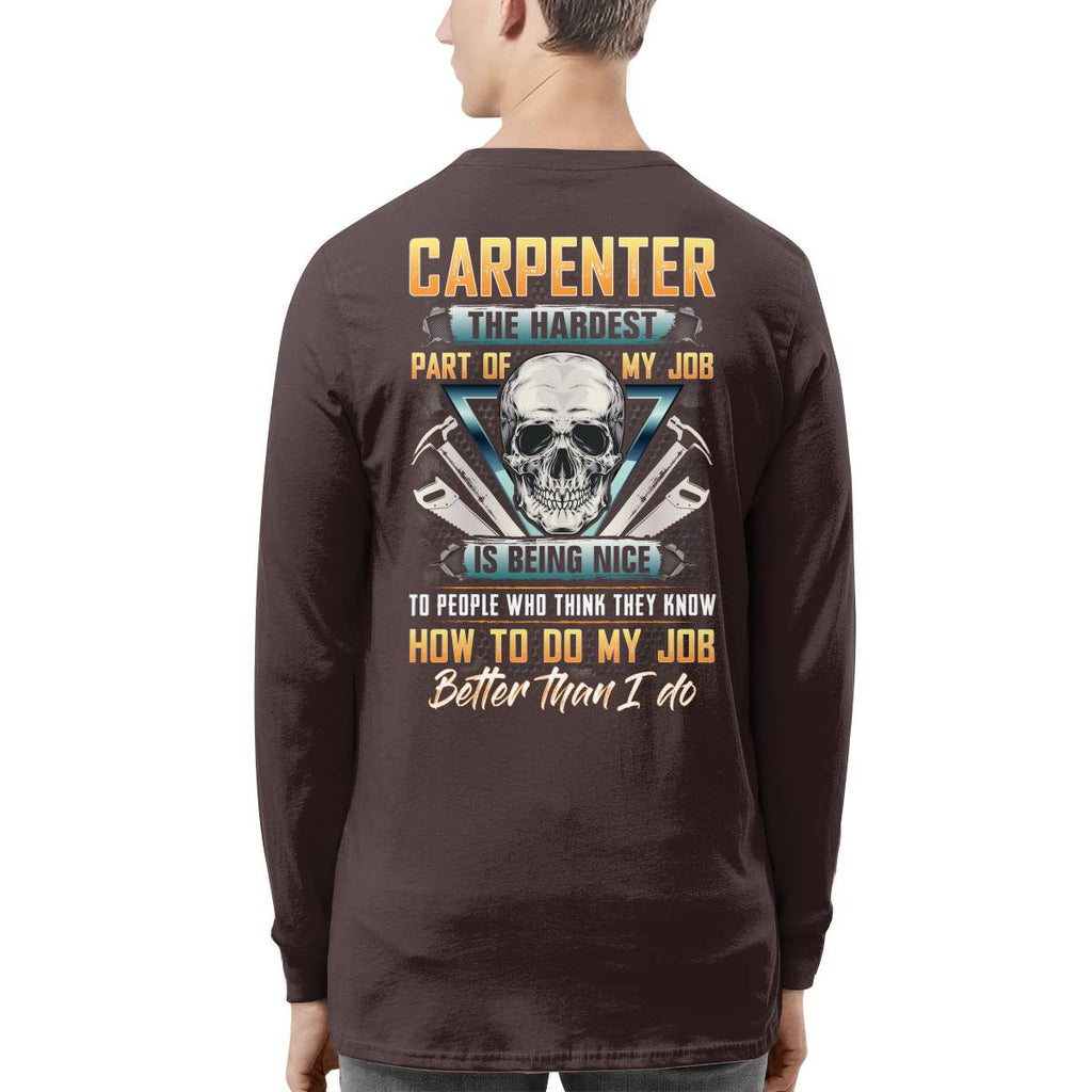 Awesome Carpenter-T-shirt-#M260624MYJOB15BCARPZ8