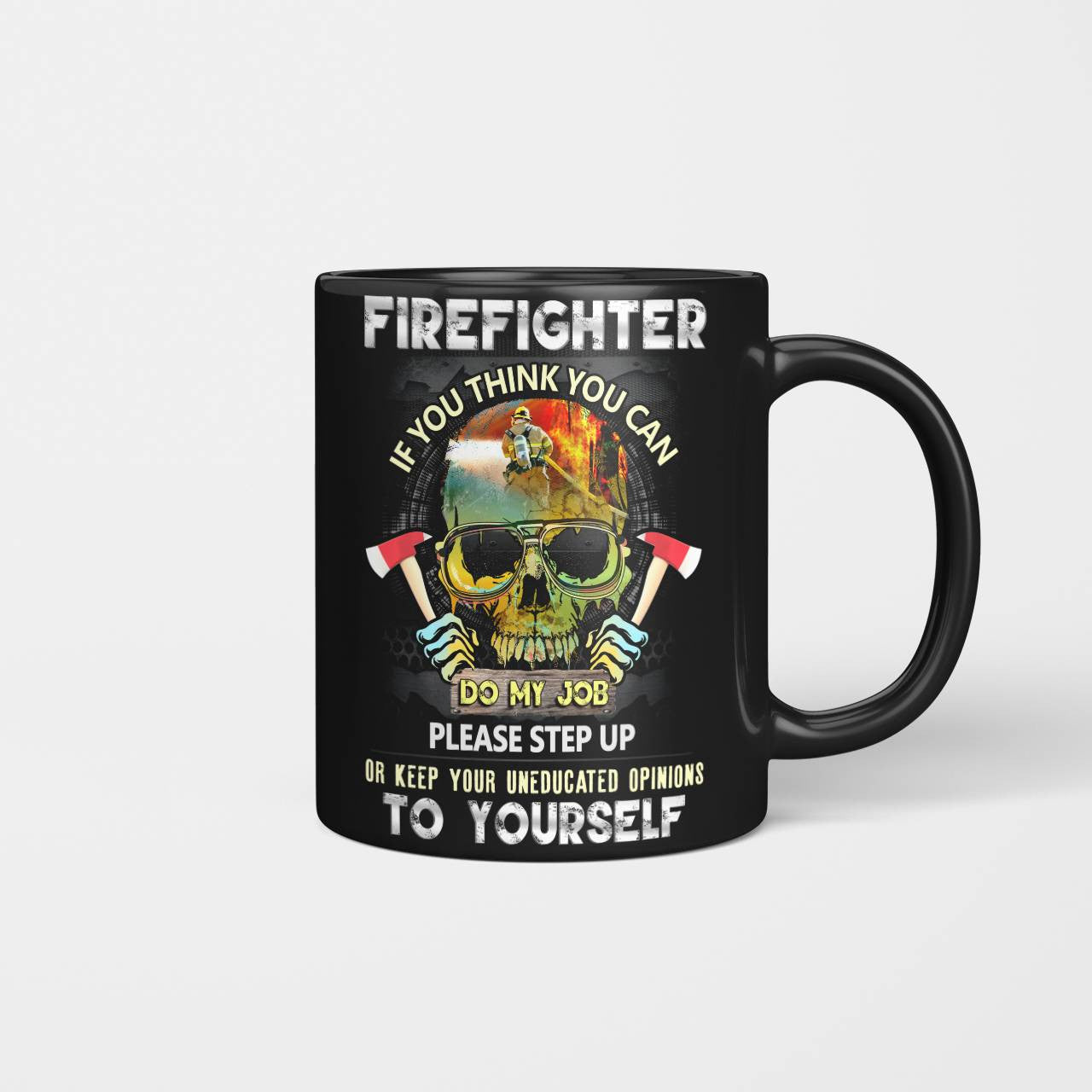 Awesome Firefighter-Hoodie - grunx260804-0134