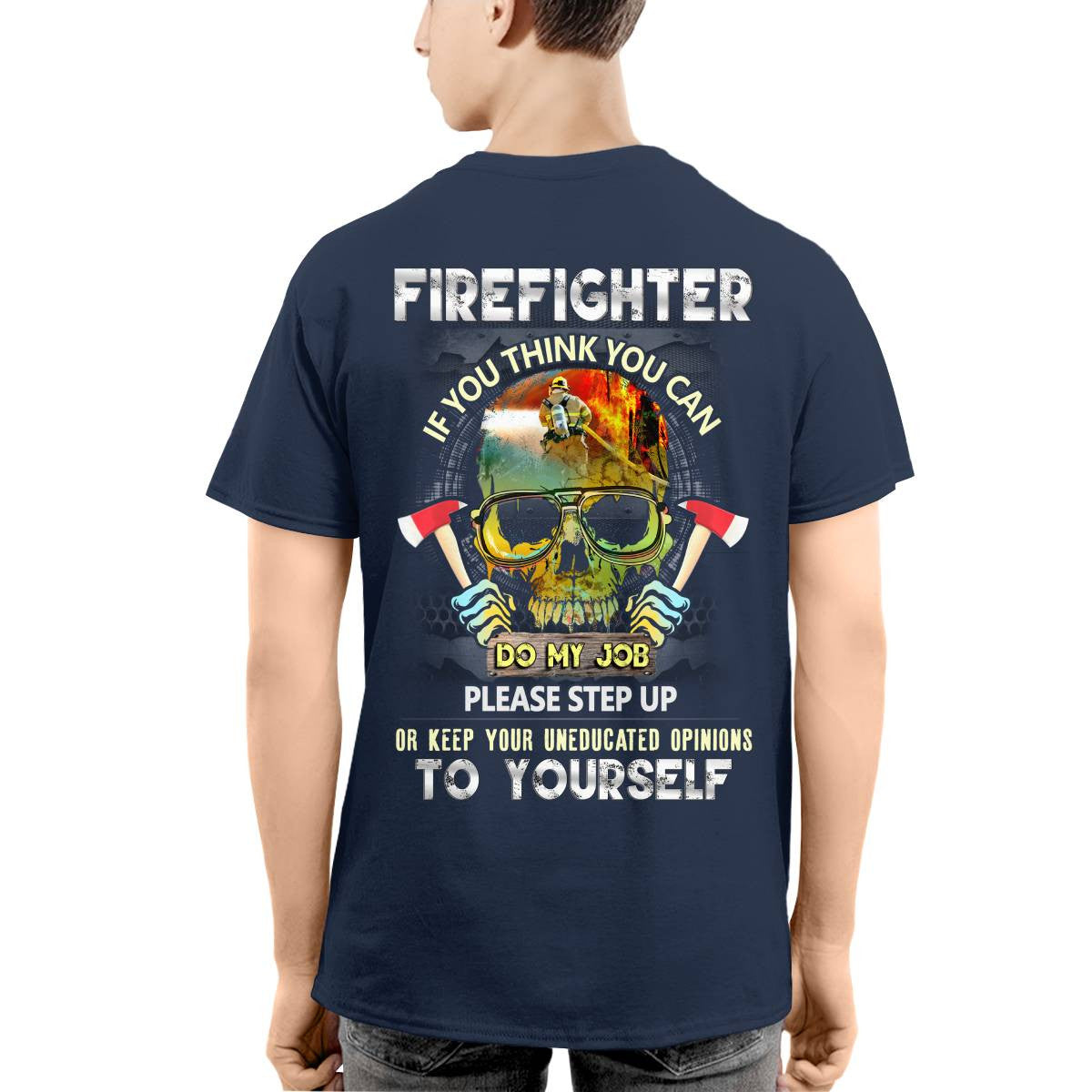 Awesome Firefighter-Hoodie - grunx260804-0134