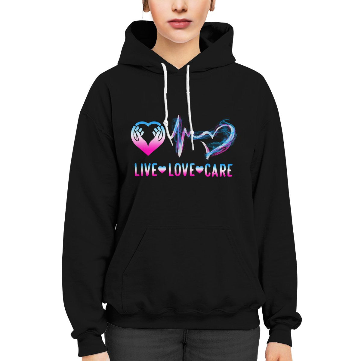 Awesome Caregiver-Hoodie-#F261024LIVLO27FCAREZ4