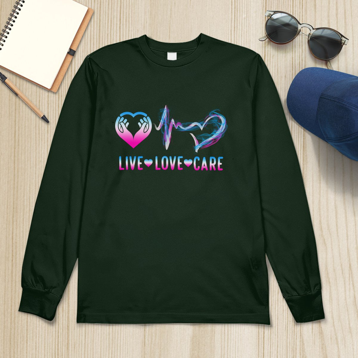 Awesome Caregiver-Hoodie-#F261024LIVLO27FCAREZ4