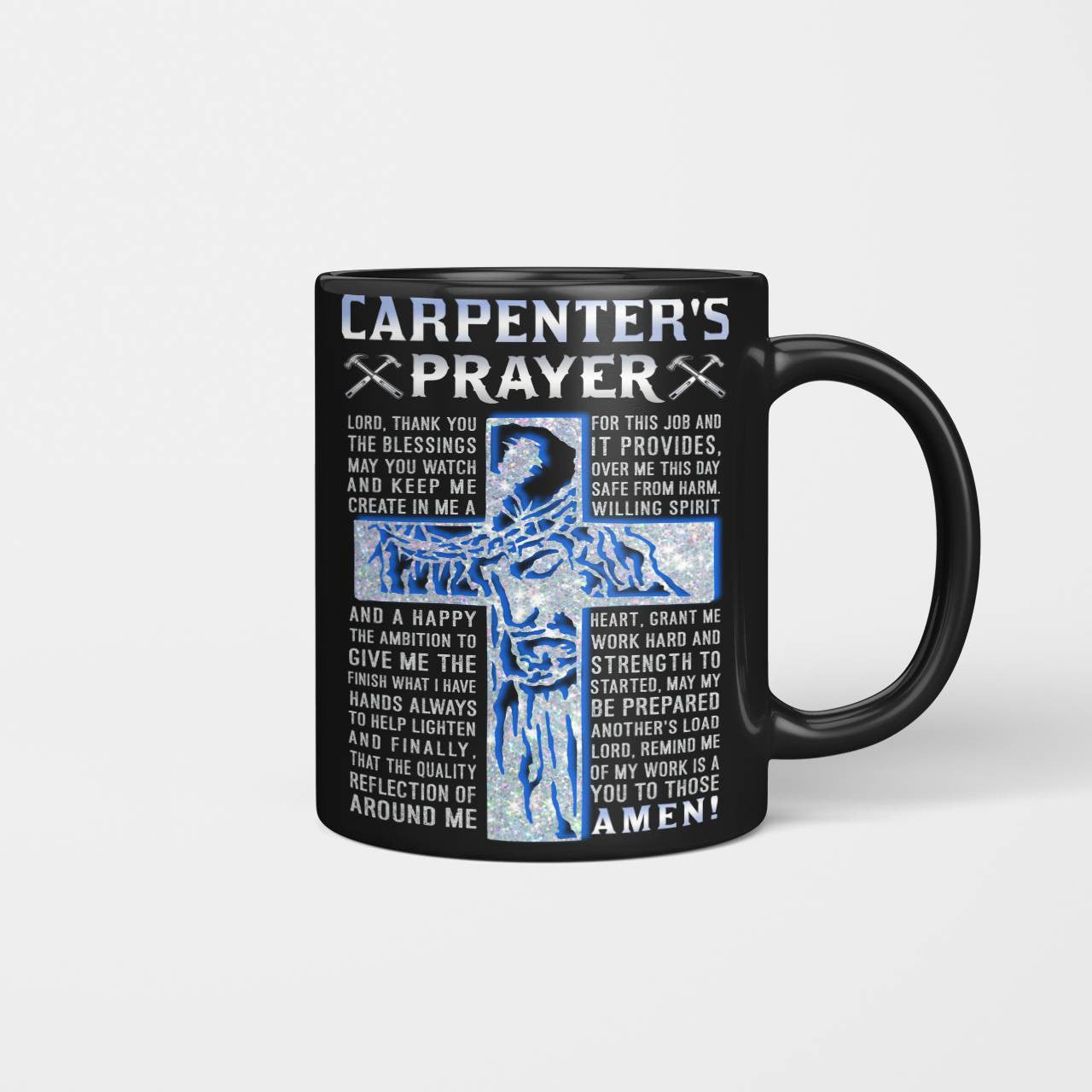 Carpenter's Prayer -Hoodie-#M221124PRAY7BCARPZ2