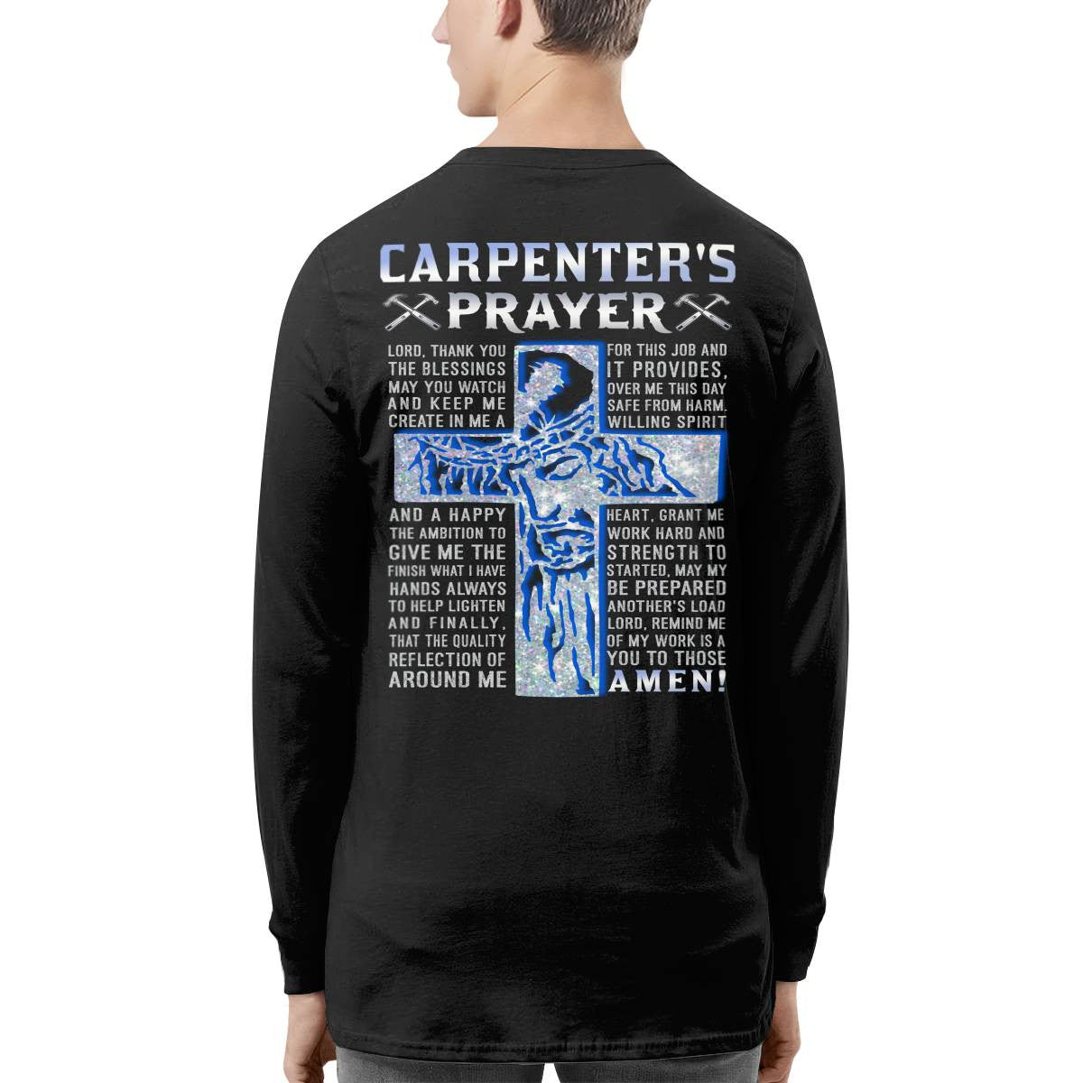 Carpenter's Prayer -Hoodie-#M221124PRAY7BCARPZ2