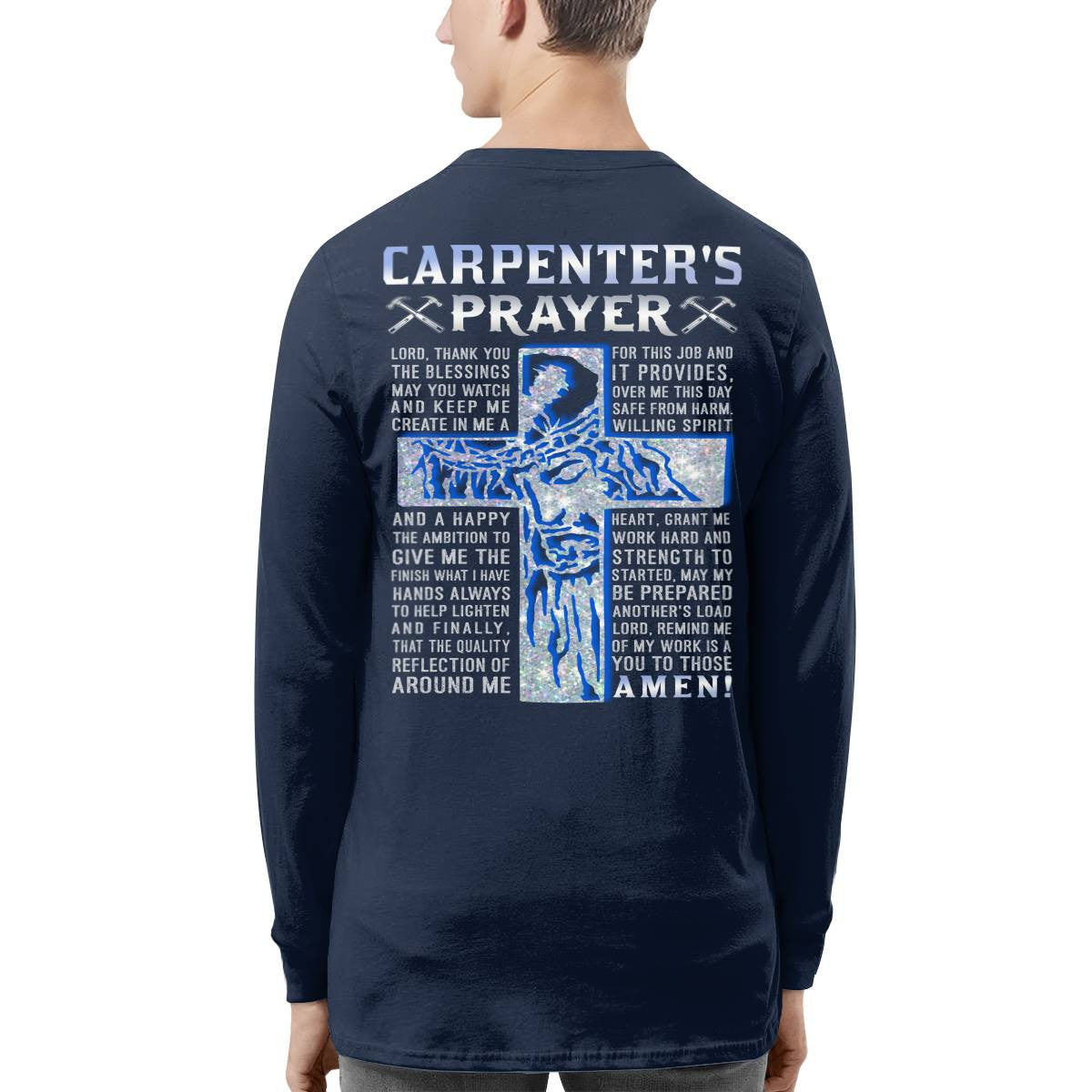 Carpenter's Prayer -Hoodie-#M221124PRAY7BCARPZ2