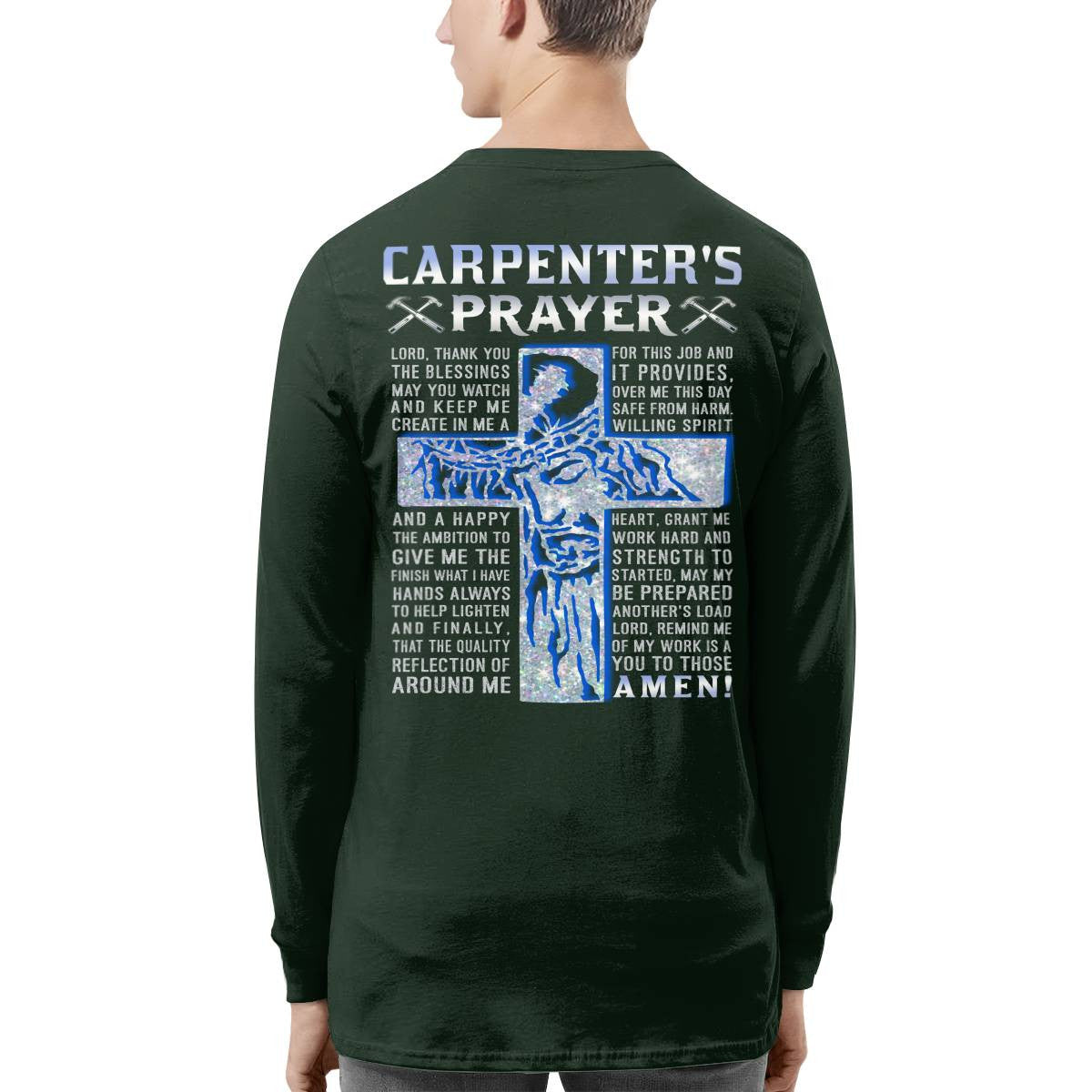 Carpenter's Prayer -Hoodie-#M221124PRAY7BCARPZ2
