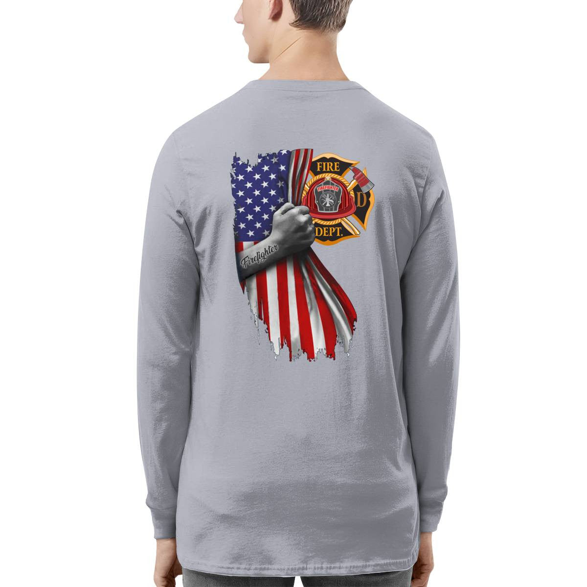 Proud Firefighter-Hoodie - grunx260804-0142